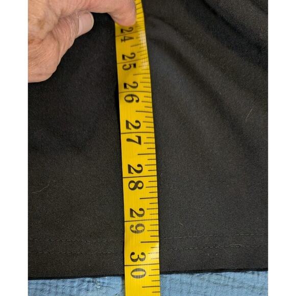 Dickies Women's Plus Black Stretch Flare Leg Drawstring Srubs Pants, XXL - Picture 12 of 12